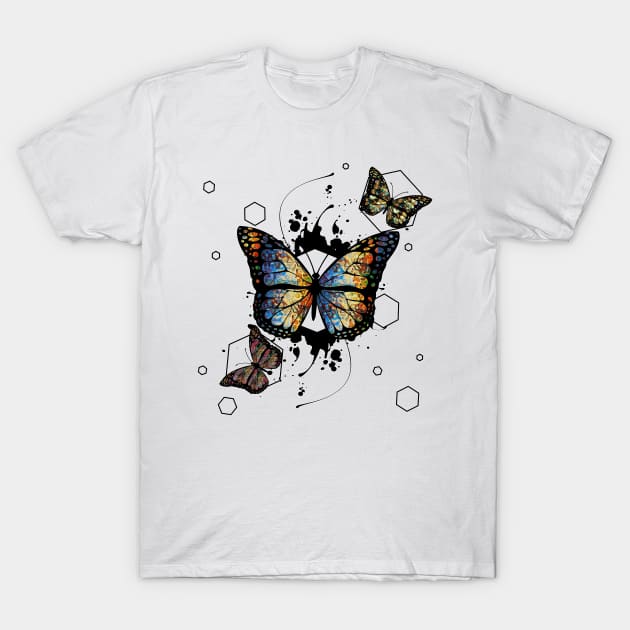 Butterflies T-Shirt by GoddessFr3yja